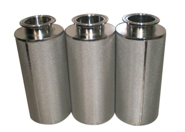 Backwashable 10 Inch 316 Stainless Steel Filter Element For Coal Chemical