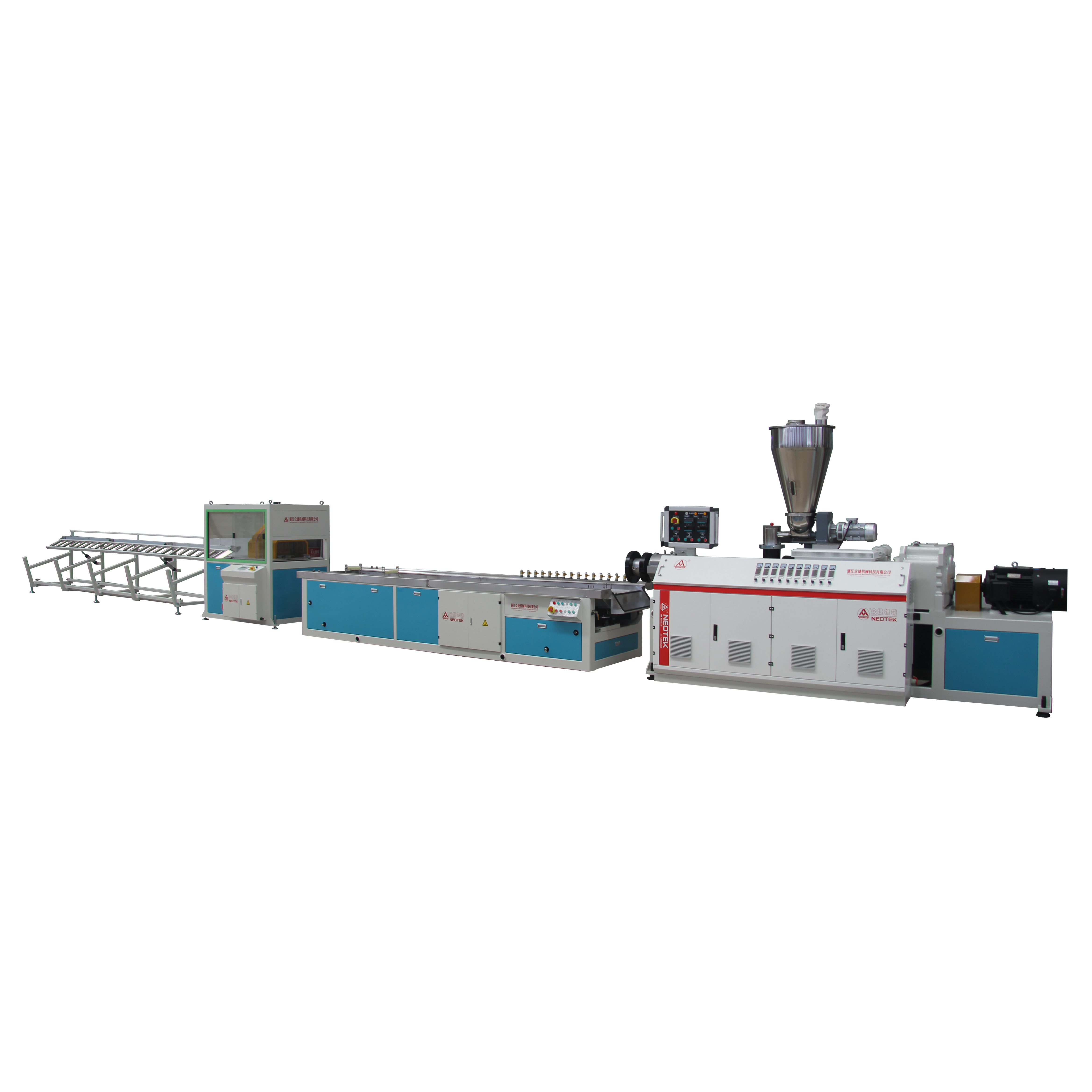 Customizable 38CrMoALA Screw Material WPC Extrusion Line for PP PE Base Production