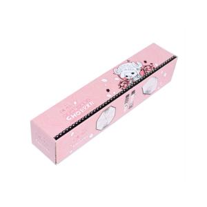 Quality OEM ODM Umbrella Packing Box , 4C CMYK Pink Paper Display Box wholesale