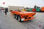 Tri Axle ISO 40ft Truck Semi Trailers 50T Shipping Container Trailer