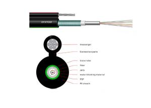 Quality 12 Core Single Mode GYXTC8S Outdoor Fiber Optical Cable for Long Haul Communication wholesale