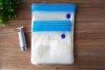 Sous Vide One Way Valve Vacuum Sealer Plastic Bag Double Layers Zipper Food Bags