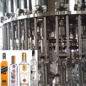 SUS316 9000BPH Alcohol Filling Machine
