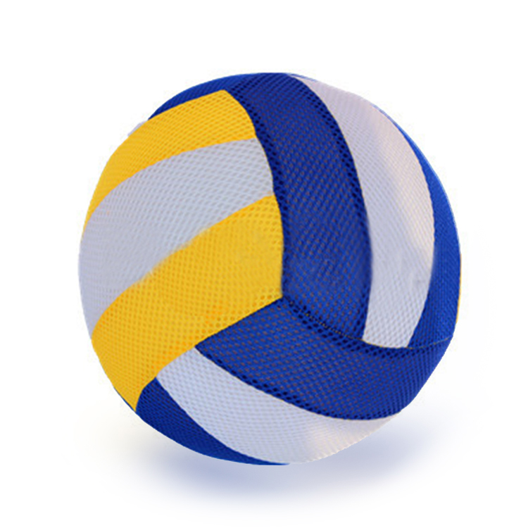 Outdoor Play Polyester Fabric Coating Toy Volleyball with Customized Branding