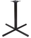 Restaurant Metal Table Legs 2''X20'' Table Base Black / Brown Colour End Base