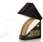 Food Grade Paper Pulp V60 Coffee Filter Brown Filter For Coffee Dripper