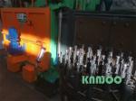 Double Rotary Shot Blasting Machine Steel Material