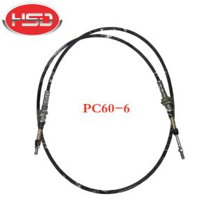Quality PC60-6 Excavator Spare Parts Throttle Cable Motor Line wholesale