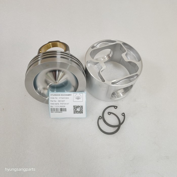 Hyunsang Piston Crown As 385-1657 3851657 For C9 Engine D6R Tractor