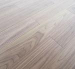 slight brushed American walnut engineered wood flooring, natural lacquer with