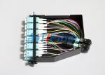 24 Core OM4 MTP / MPO Fiber Optic Patch Cord for MPO Cassettes