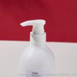 Matte HDPE White Boston 300ml 10oz Shampoo Pump Bottles