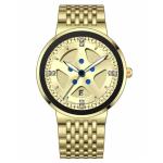 Waterproof Stainless Steel Chronograph Watch Thin Calendar Automatic Mechanical