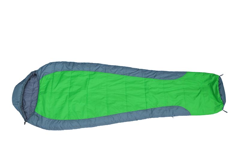 Outdoor Travel Camping Water Resistent Black 190T Poly Cotton Mountain Sleeping Bag 230X80X50cm