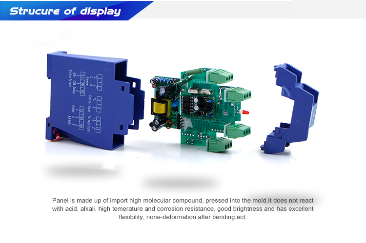 Low Price Guaranteed Quality Din-rail Piezoelectric Current Pressure Transducer