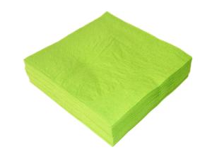Quality 17gsm Lime Green Paper Napkin , OEM 2ply Luncheon Paper Napkins wholesale