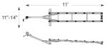 Aluminium 11' Personal Watercraft Ramp