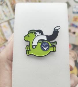 Quality Famous Basketball Player Cartoon Chic Boys Enamel Pin Badges Custom 0.8mm To 2mm Thick wholesale