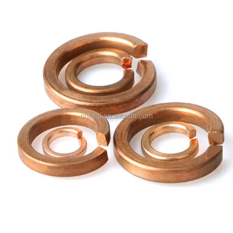 ANSI/ASME Standard Black Finish Stainless Steel Spring Washer with Square Ends DIN127 M3-M30