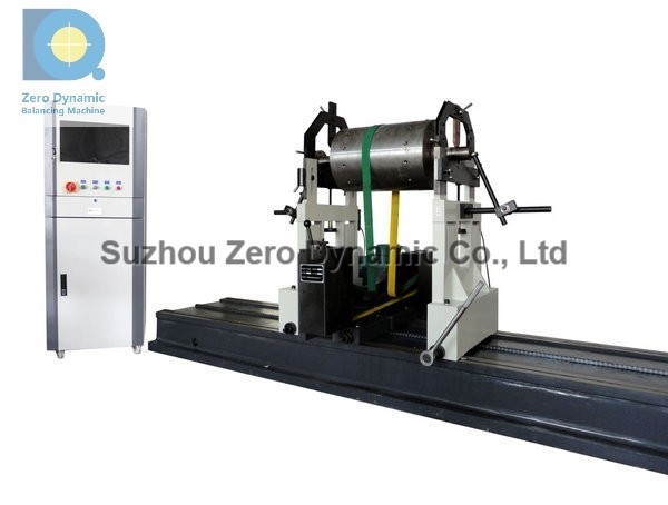 Generator Motor Rotor Balancing Machine, Belt Drive Hard Bearing Paper Mill Roller Balancer