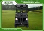 Green EXCAR Electric Golf Car 3 Or 4 Seater 48V ADC Motor CE Approved