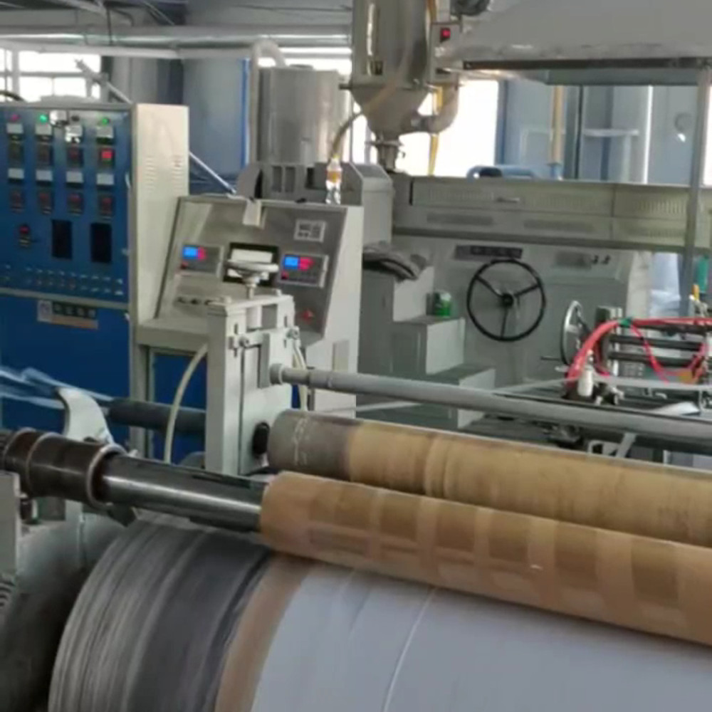 1.6M PP PE Tarpaulin Fabric Plastic Bags Extrusion Coating Lamination Plant