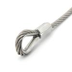 AISI 1x7 Stainless Steel Wire Rope 0.3mm With Exceptional Flexibility 316 Ss