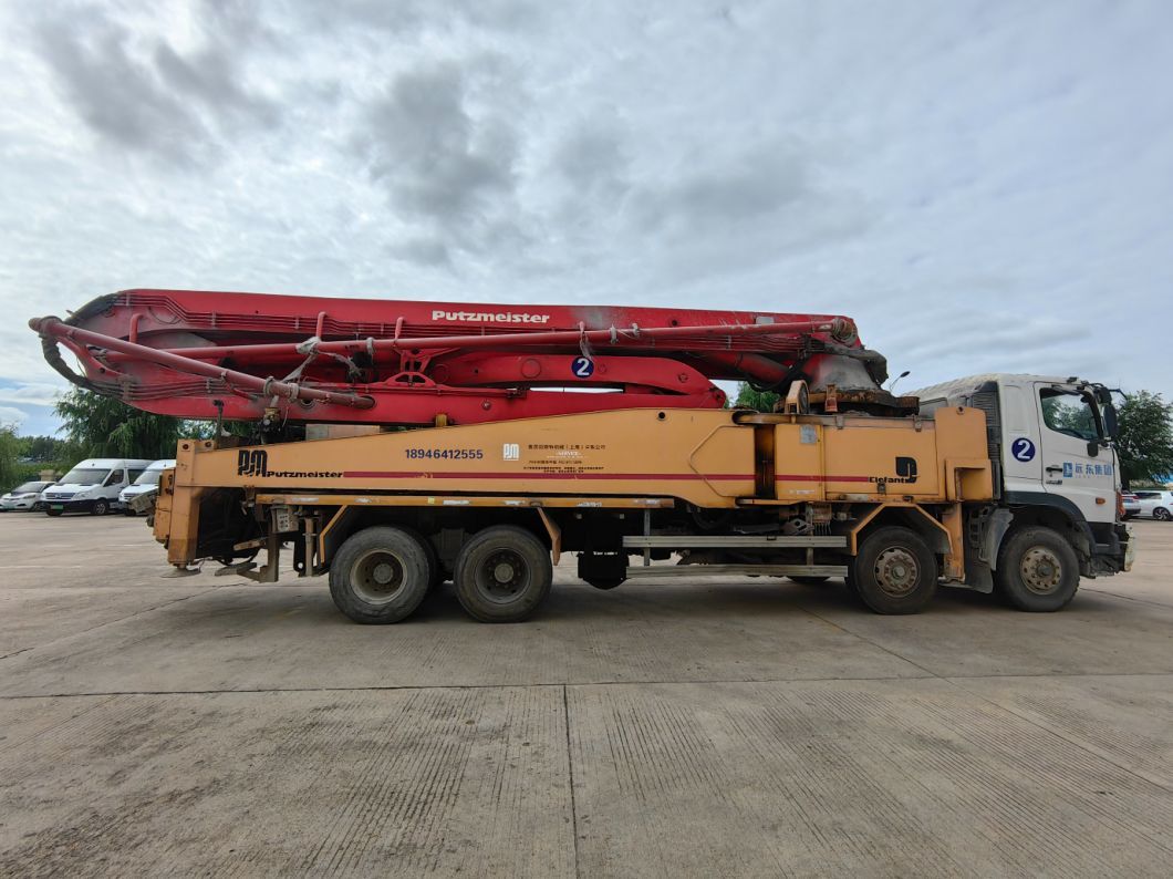 Perfec Original Condition Putzmeister 49m Concrete Pump Scarce Truck Pump Can Change to Mercedes-Benz Truck