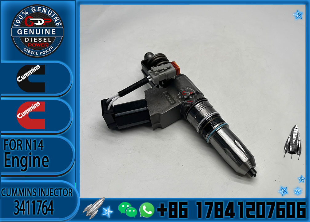 N14 Diesel Engine Fuel Injector 3411767 3083662 For Cummins N14 Injector