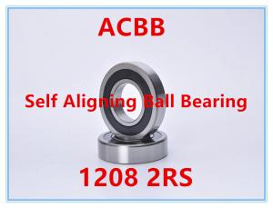 Quality 1208 2RS Self Aligning Roller Bearing 6000RPM-7000RPM wholesale