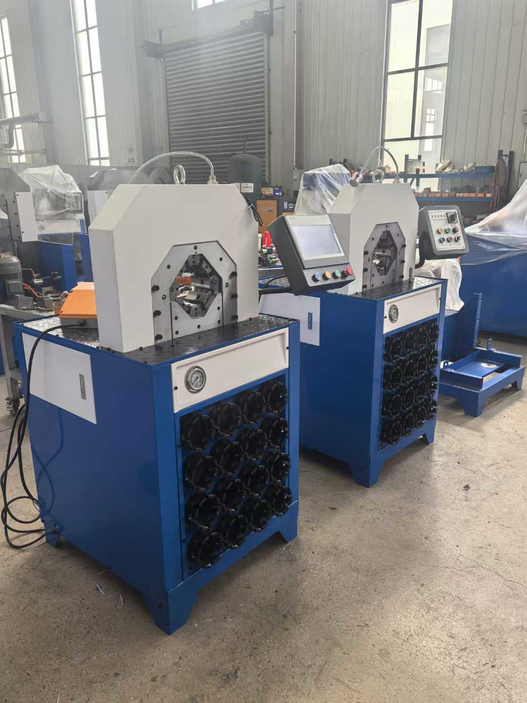 2 Inch PLC 5.5kw Hydraulic Hose Pressing Machine 4kw Hydraulic Fitting Press Big Elbow CBK-51B
