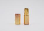 Aluminum Gold Lipstick Container With Shimmering Powder 3.5g Capacity