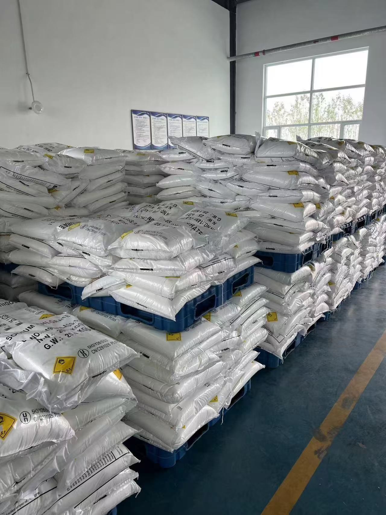 CAS 7775-09-9 Sodium Chlorate NaClO3 Oxidizer Powder 2.5 Density