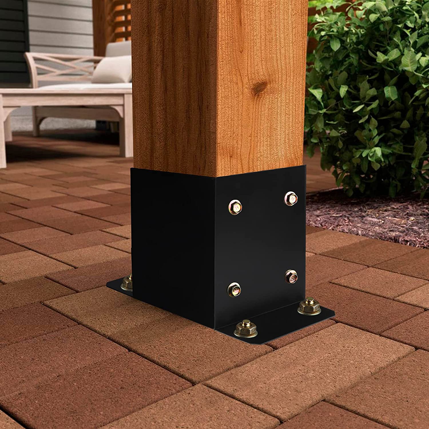4x4 Wooden Post Fixing Pergola Bracket Essential for Building Construction Solutions