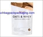 Color printing plastic food packaging bag, stand up pack pouch for food