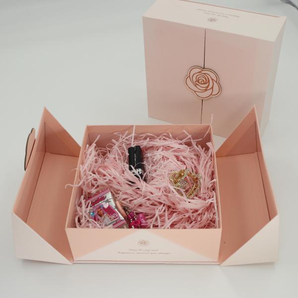 Valentine's Day gift box Double Door Surprise Gift Box Lifting Packaging Box