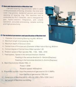 Quality CM1203 Lathe with auto-loader for bearing ring machining wholesale
