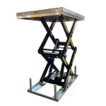4000kg Stationary Scissor Lift Table 1700mmx1200mm Double Scissor Max Height 80