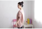 Pink Casual Hoodies Set , Women / Ladies Hooded Sweatshirts Waterproof