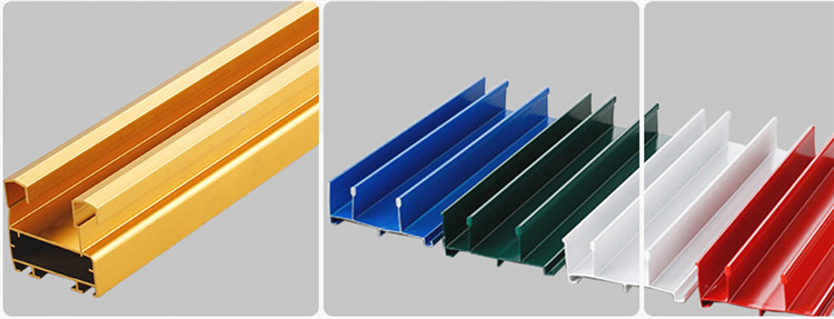 6061/6063 Anodized Aluminum Extrusion Profiles for Kitchen Cabinet