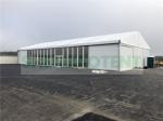 Clear Span Marquee Catering Tents With Glass Wall Aluminium Profile 4 Meter