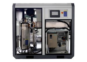 Quality 11KW Oil Free Rotary Screw Air Compressor 1.6m3/min 15 hp Screw Compressor For Sale wholesale