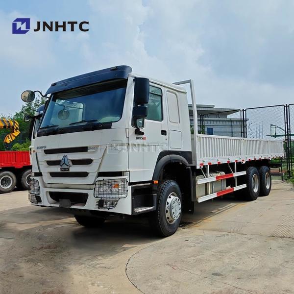 Cheap Sinotruk Howo Cargo Truck 6x4 25 Tons  340hp Cheap And Fine Flatbed Cargo Truck For Sale for sale