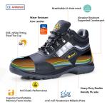 Memory Foam Steel Toe Work Boots Safety Shoes Mens Safety Boots Size 8 6 5 4 3