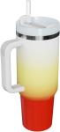 Double Walled Mutifunctional Vacuum Insulated Water Straw Bottle 16 Oz