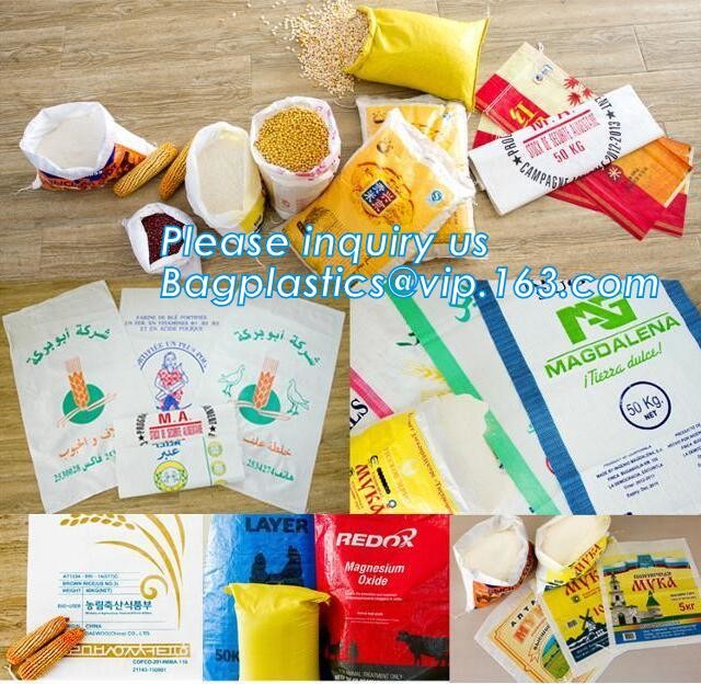 PP Plastic Type Bag With Valve Bag Type PP Woven Bags 50kg,China factory recycled pp woven bag for sugar and salt, packa