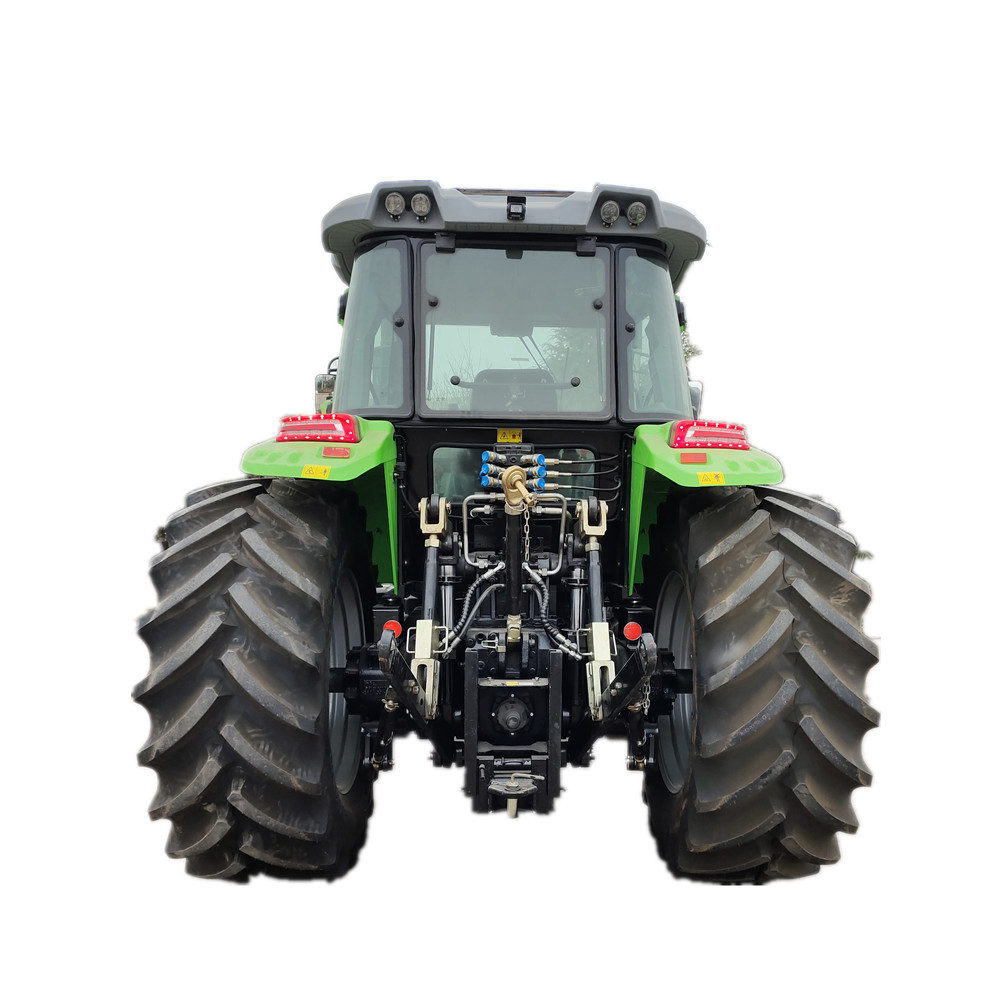 Online Support 80hp 4wd Gear Drive Tractor with Hydraulic Steering