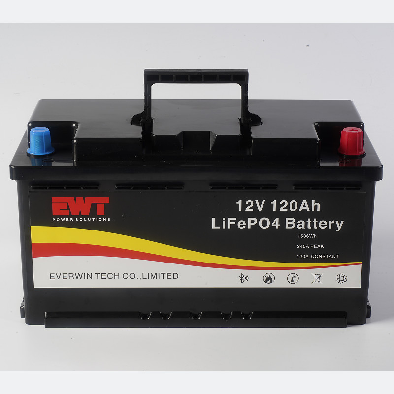 Wide Operating Temperature Range Lifepo4 Energy Storage Battery with 12V 120Ah Capacity