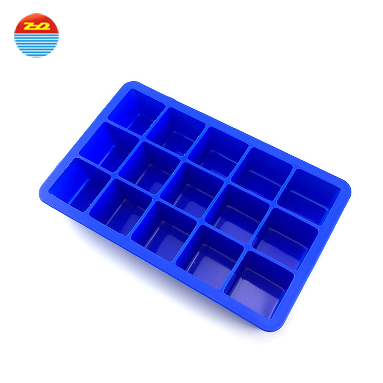 Old Fashioned Bpa Free Square Shaped 15 Cuboid Shape Lattice Mold Silicone Rubber Whiskey Cool Giant Big Best Ice Cube T
