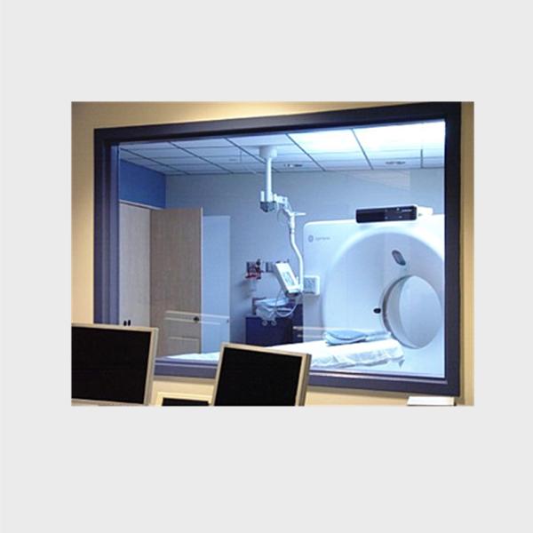 High Durability Lead Glass Radiation Protection 8mm 10mm 12mm 40mm For Ct